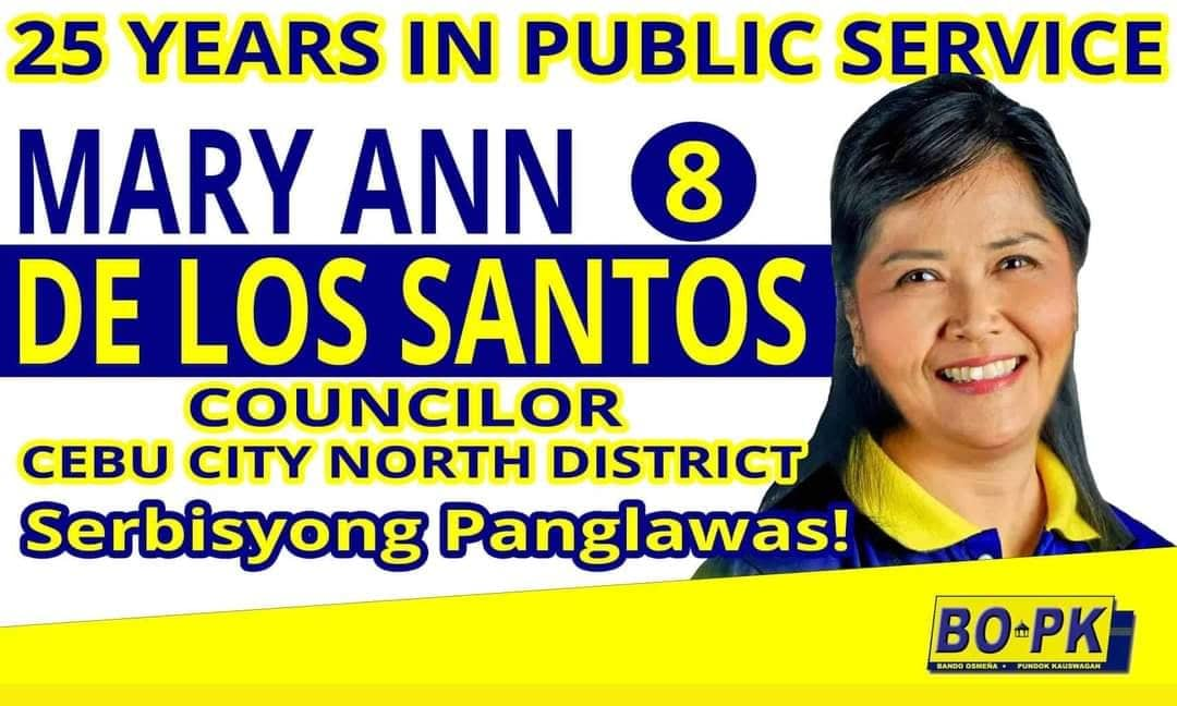 LEADING IN SURVEYS Mary Ann de los Santos nears the finish line with ...