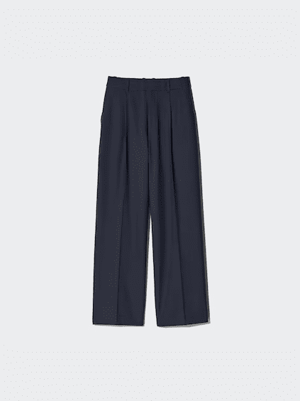 UNIQLO_Women’s Pleated Wide Pants(1)